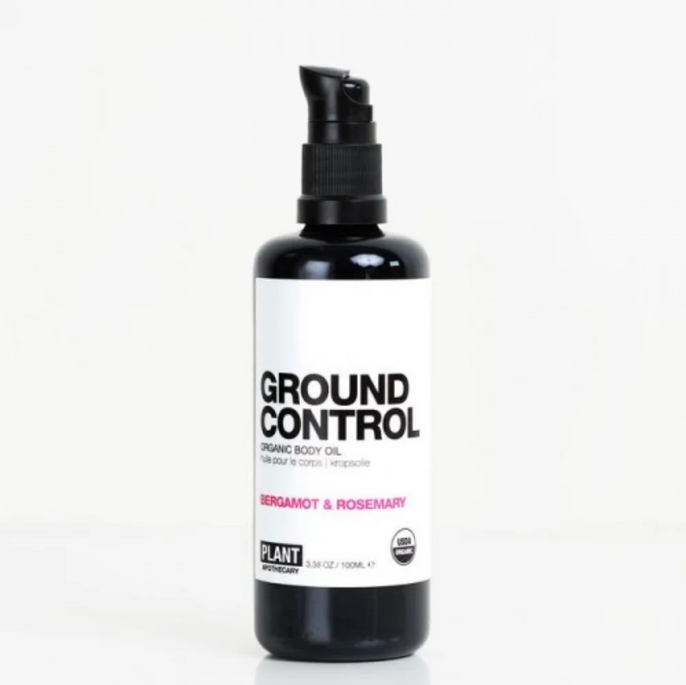 PLANT Apothecary GROUND CONTROL Organic Body Oil Bergamot & Rosemary
